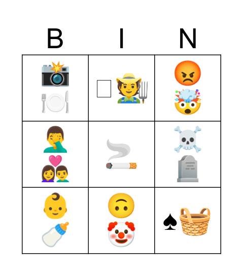 Pentecôte Bingo Card