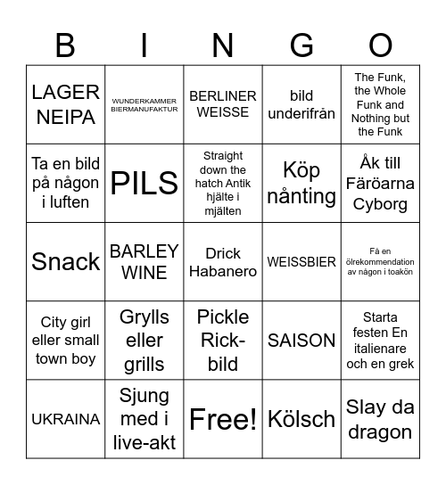 MBCC 2026 Bingo Card