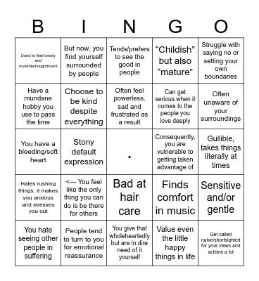 . Bingo Card