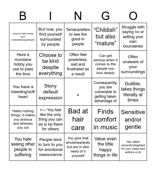. Bingo Card