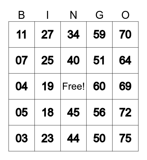 MAGBINGO LAGI! :) Bingo Card