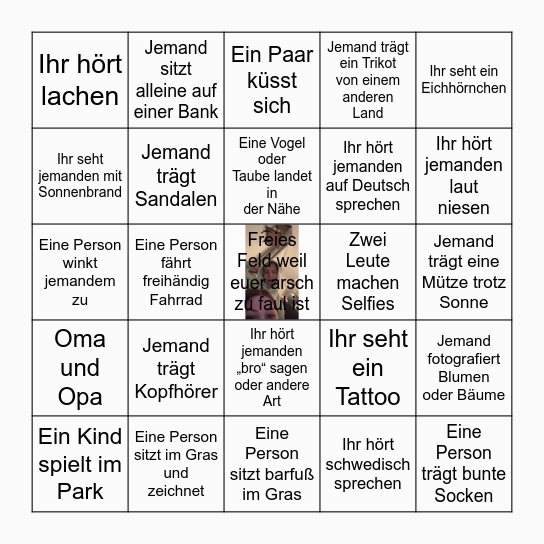 Funkie bingo ✨✨ Bingo Card