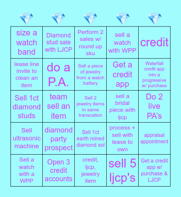 Super Sharks Bingo Card