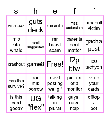 beginner-help bingo Card