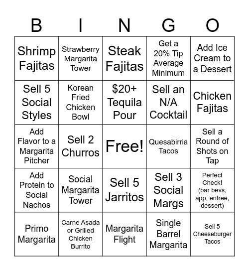 Win a $20 FHG Gift Card!! Bingo Card