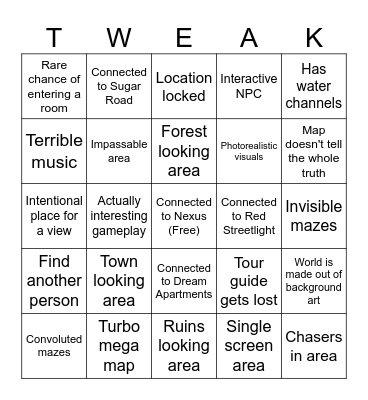 2kki bingo board Bingo Card