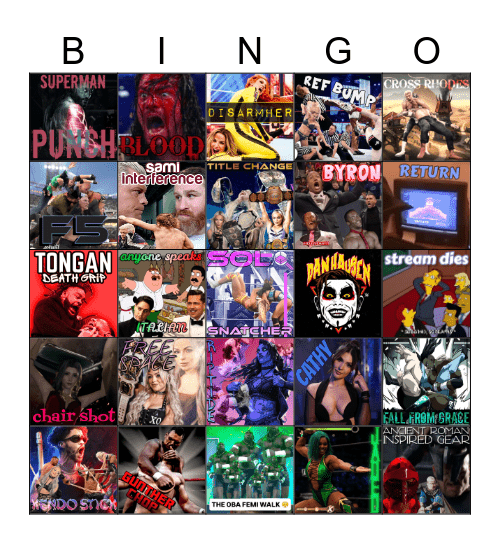 🍕🤌Baked Bingo - Clash in Italy 🇮🇹🍝 Bingo Card