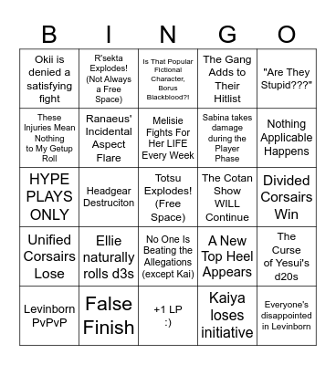 Golden Road Bingo 5/23/26 Bingo Card