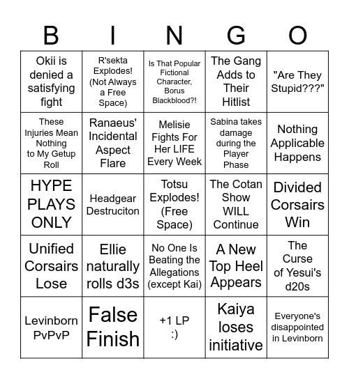 Golden Road Bingo 5/23/26 Bingo Card