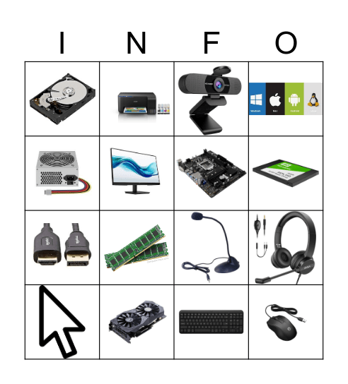 BINGO TECH Bingo Card