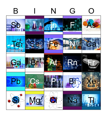 Formule Bingo Card