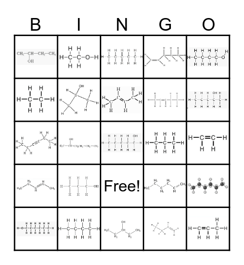 3H systematische namen Bingo Card