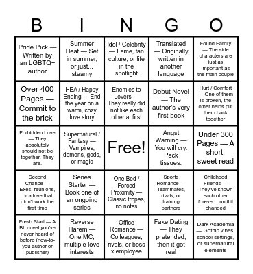 BLM bingo Card
