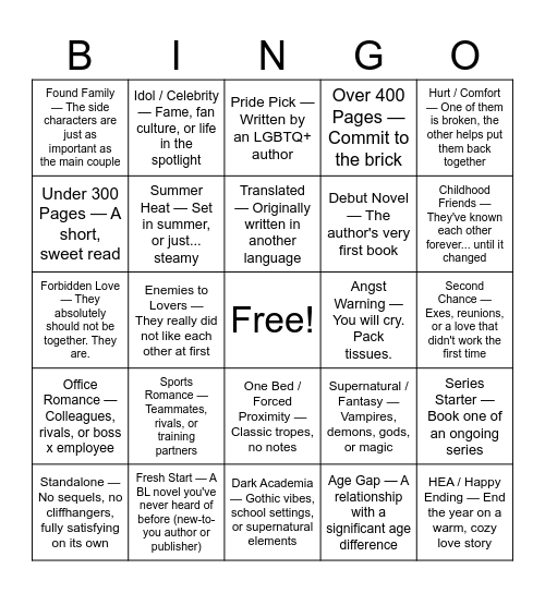 MLM bingo Card