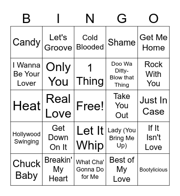 Cleaning Bingo Card