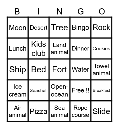 Picture prompt thingy Bingo Card