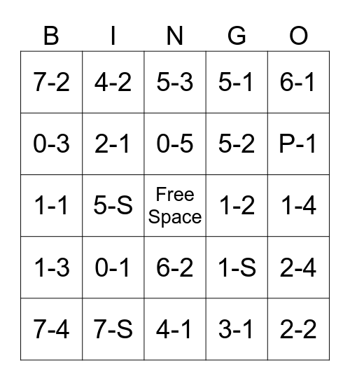 Ultrakill Bingo Card