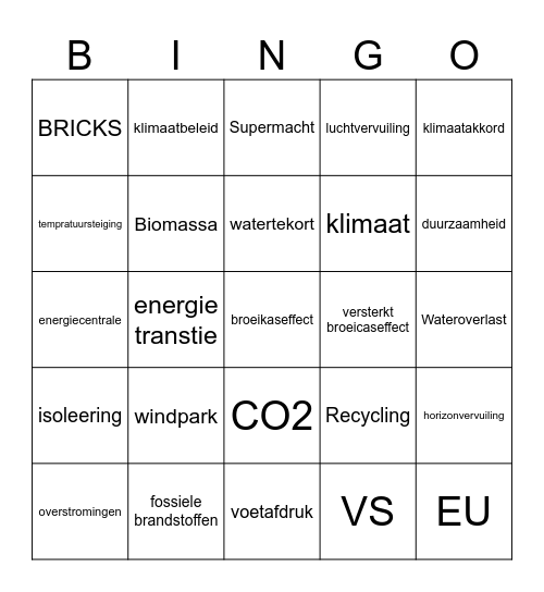 MAVO M&M 7 Bingo Card