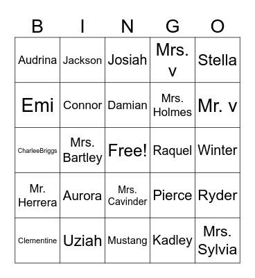 2026 Ladybugs Bingo Card