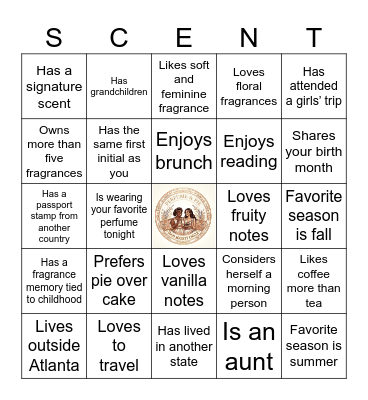 Meet Your Circle Bingo Card