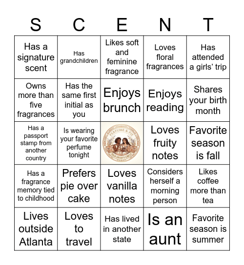 Meet Your Circle Bingo Card