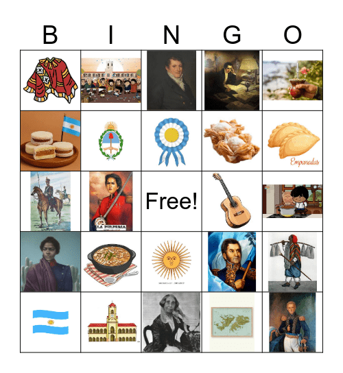 BINGO PATRIO Bingo Card