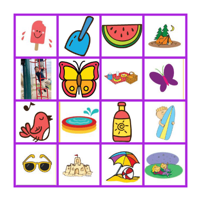 Fin de Cursos Bingo Card