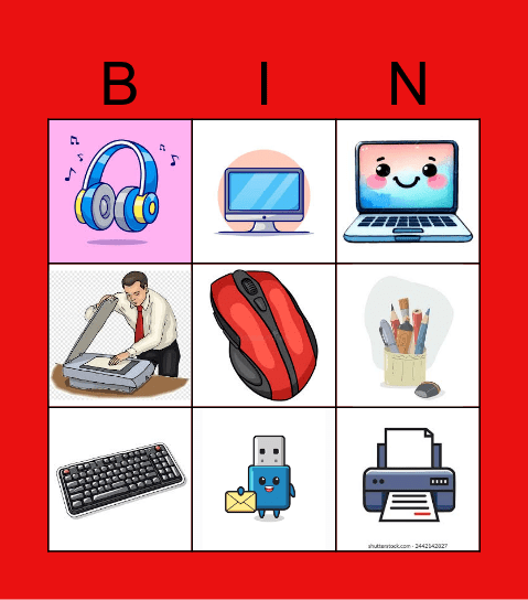 𝑜𝒷𝒿𝑒𝓉𝑜𝓈 𝒹𝑒 𝑜𝒻𝒾𝒸𝒾𝓃𝒶 Bingo Card