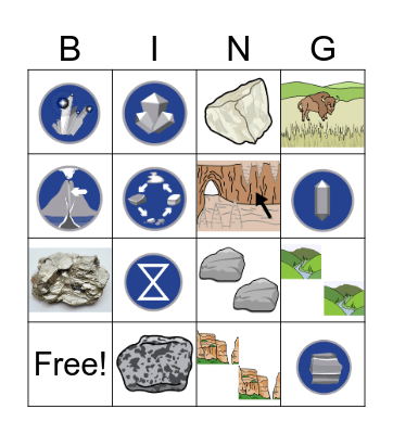 Ch 4 Rocky Earth Bingo Card