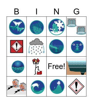 Ch 6 Water and Life Bingo Card