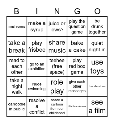 Anika and Tyler in June 2026 Bingo Card