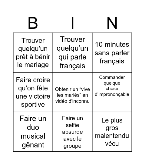 EVG BARROS N°9 Bingo Card