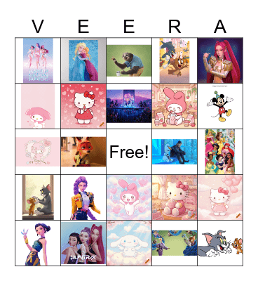 BIRTHDAY BINGO Card