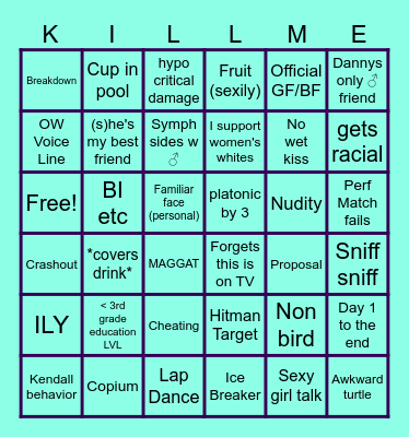 Bongo Bingo Card