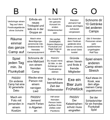 HURRICANE 2026 Bingo Card