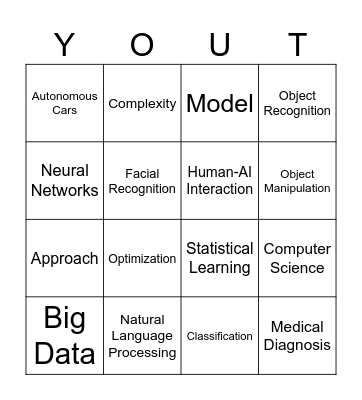 AI Bingo Card