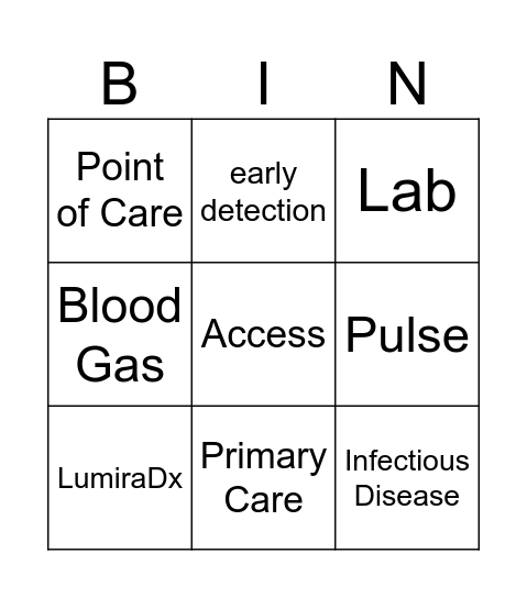 CLJ NPC Bingo Card