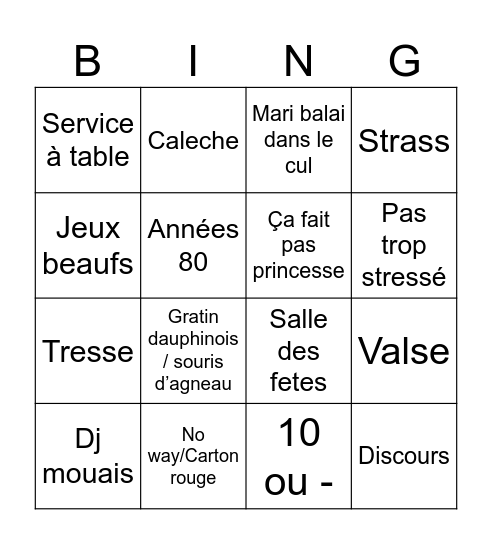 Lolololol Bingo Card