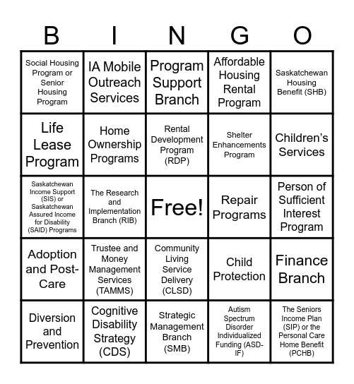 FIND A COWORKER Bingo Card