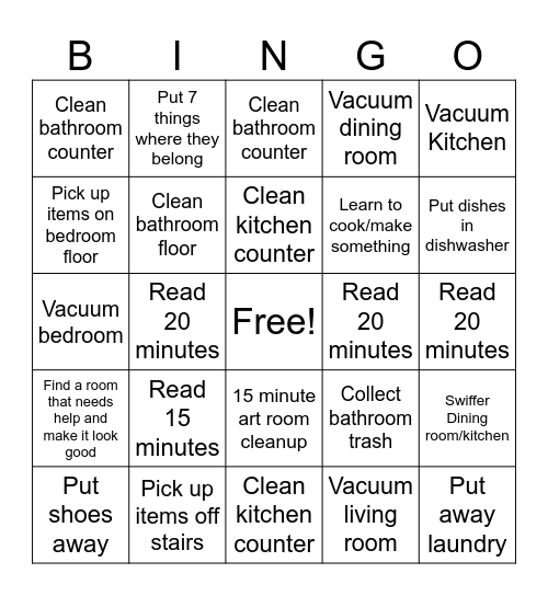 Teamwork Bingo Card