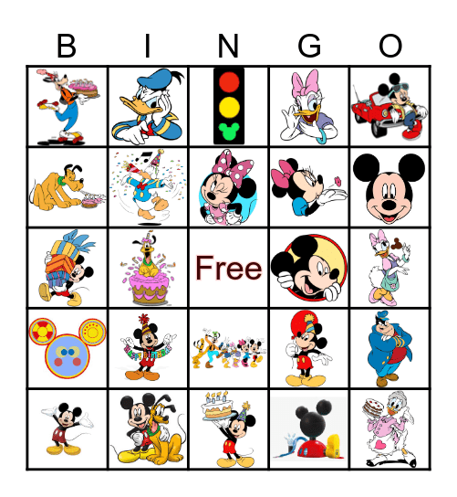 Desi’s Clubhouse Bingo Card
