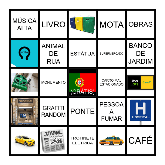 LIGA PT Bingo Card