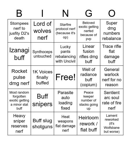 Dev Insights Prediction May 28th Bingo Card