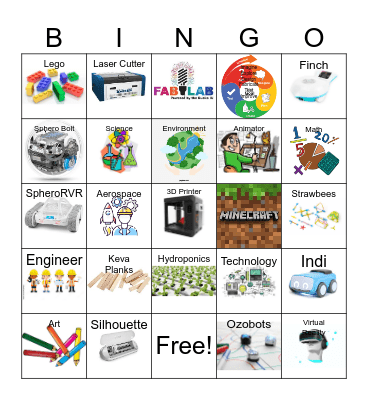 STEAM Bingo Card