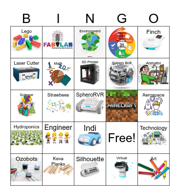 STEAM Bingo Card