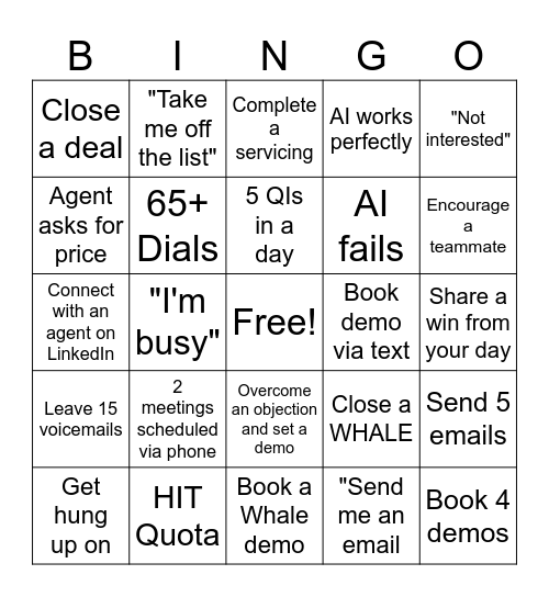 Bay Watch Bingo Card Bingo Card