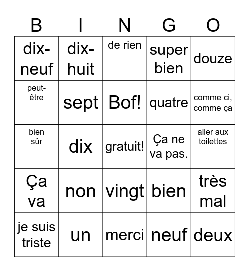 Anthony Zafra Bingo Card