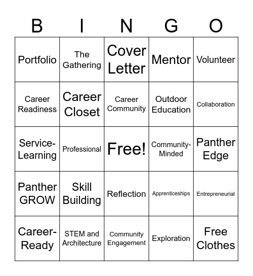 Winner Winner Chicken Dinner Bingo Card