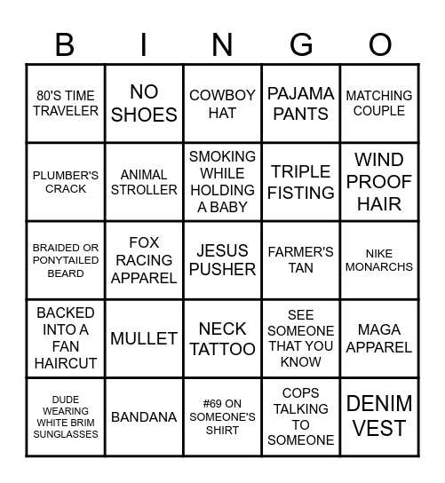 WALLEYE WEEKEND Bingo Card