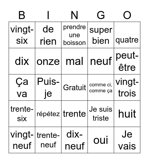 Sara Okulewicz Bingo Card